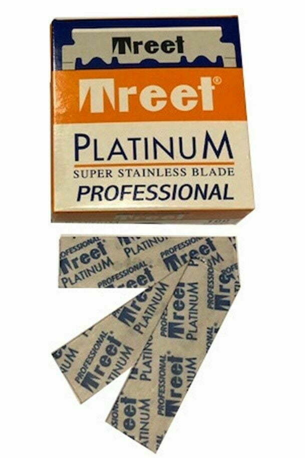 5000 Treet Platinum Professional single edge Half razor blades+2free Metal Razor
