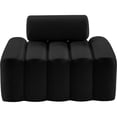 thumbnail image 5 of Meridian Furniture Melody Black Velvet Chair, 5 of 11