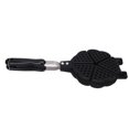 thumbnail image 1 of Waffle Waffle Maker Pan Make 5 Mini Heart Shaped Waffles Small Kitchen Stovetop Waffle Baking Pan for Family Breakfast, 1 of 7