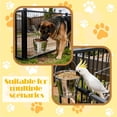 thumbnail image 6 of 5 Pcs 1 Quart Hanging Dog Bowls Stainless Steel Bbucket Flat Metal Bucket with Handle,Small Metal Bucket for Kennel Dog Water Buckets Cats Cages Pet Food Container, 6 of 7