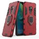 thumbnail image 1 of Funda Rígida Compatible con Huawei Mate 20 Rojo con Anillo Metálico y Soporte Antichoque Doble Capa, 1 of 5