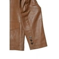 thumbnail image 5 of Men's Soft Brown Leather Sports Coat, 5 of 7