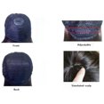 thumbnail image 4 of Peluca corta para hombre, ideal para fiestas y carnaval, con banda perfecta, peluca blanca., 4 of 8