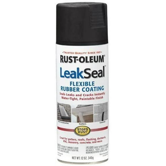 Rust-OLEUM 265494 12 oz Black Leak Seal Spray 4-Pack