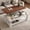 Espresso & Weathered White, variant on Atumcto Farmhouse Lift Top Coffee Table with Storage, 2-Tier Wood Center Table with 3 Hidden Trays, Weathered Black