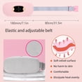 thumbnail image 3 of Portable Cordless Heating Pad for Menstrual Cramps Pain Relief Fast Heat Pads with 3 Heat Settings and Vibration Modes Electric Waist Heating Pad Belly Warming Waist Belt for Women and Gi, 3 of 9