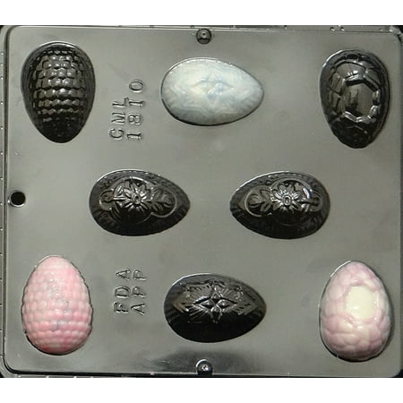 

1810 Fancy Egg Assembly Chocolate Candy Mold