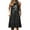3-Black dresses for women, variant on UPPADA Womens Casual Loose Sundress Sleeveless Split Knee-Length Beach Shirt Dress Vacation Floral Ruffle Dress Summer Outfits Midi Tank Dress with Pockets Buy Again My Orders Black,S