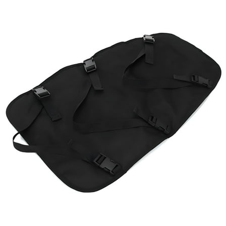 MELIVO Universal ATV Seat Cover Protector Cushion Pad Soft-molded Foam Waterproof Black