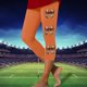 thumbnail image 1 of MKLEKYY Leggings deportivos para mujer, leggings deportivos casuales de moda con estampado de rugby para mujer, pantalones de yoga, leggings capri 2125, 1 of 3