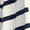 Ivory / Navy Wide Stripe, variant on Women's Plus Size Boyfriend Cardigan with Long Sleeves, Midweight, Size 0X-5X