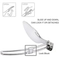 thumbnail image 5 of Juego de cubiertos para acampar (tenedor/cuchillo/cuchara), cuchillo plegable portátil, tenedor, cuchara para acampar al aire libre, senderismo, Picnic, plateado, 5 of 5