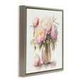 thumbnail image 4 of Stupell Industries Blush Peonies Vase Plants & Flowers Painting Brown Floater Framed Canvas Art Print Wall Art, 25 x 25, 4 of 10