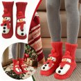 thumbnail image 1 of Handmade Christmas Stockings Knitted Stocking For Kids Adults Festive Xmas Hanging Decoration For Fireplace Mantel Home Holiday Party Gift, 1 of 4