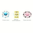 thumbnail image 4 of Transformable Octopus Robot Fidget Spinner - Gyro Mechanical Top DIY Deformation Robot Toy with Changeable Face for Kids and Adults - Unique Finger Chain Design and Durable Metal Construction, 4 of 5