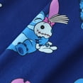 thumbnail image 5 of Disney Stitch Girls Shirts Crewneck Top and Leggings 2 Piece School Birthday Outfit Toddler Kid 3-4T, 5 of 9