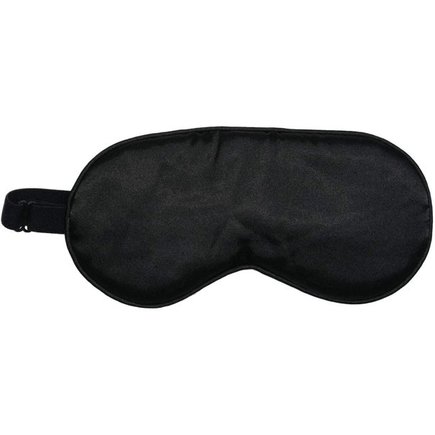 Kitsch Satin Sleep Mask, Adjustable Eye Mask for Sleeping, Satin