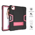 thumbnail image 6 of Allytech iPad Air 5 Case 2022, iPad Air 4 Case 2020, Heavy Duty Protection Shockproof Build In Kickstand Pencil Holder Kids Friendly Case for Apple iPad Air 5th 4th Generation, BlackBlack/Rose, 6 of 7