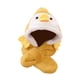 thumbnail image 5 of Gorro de animales de peluche, bufanda para el cuello, gorro con protección para las orejas, gorro cómodo, bufanda con capucha para niños Amarillo, 5 of 8