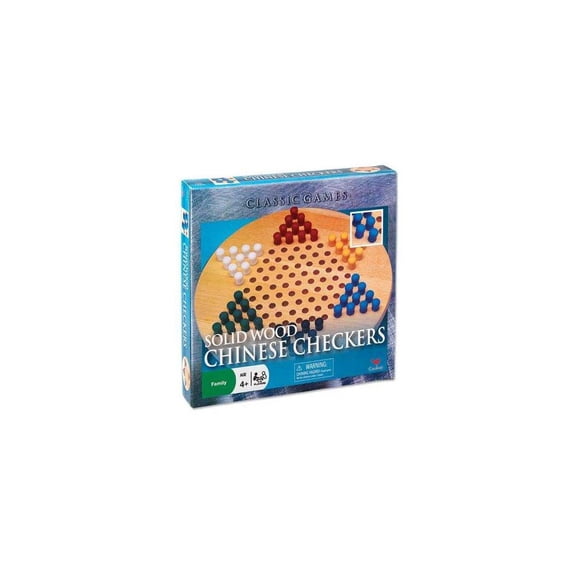 wood chinese checkers game