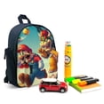 thumbnail image 3 of Super Mario Backpack Lightweight School Bag Durable Casual Daypack 12.6x9.4x5.9 Inch, 3 of 6