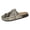 Gold, variant on Women's Sequin Close Toe Sandals Glitter Butterfly Decor Clogs Soft Sole Casual Slip On Dressy Slide Shoes Red Size 8