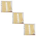 thumbnail image 4 of Nuevo color sólido Voile Sheer Cortina Cortinas de ventana de panel 100*200cm 3pcs Inevent CBP165523, 4 of 7