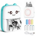 thumbnail image 2 of EIGTHTAILMini Printer Portable Bluetooth Wireless Smart Label Thermal Portable Printers Stickers Paper Wireless Printers Children Gifts, 2 of 10