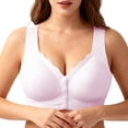 thumbnail image 6 of MEICHEN High Support Front Closure No Underwire Bras for Women Adjustable Strap Full Coverage Jelly Bras Comfortable Seamless Underwear, 6 of 6
