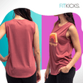 thumbnail image 3 of FITKICKS Optimist Active Lifestyle Tank Top Loose-Fitting Workout Top, Daydreamer Small (Women's), 3 of 8