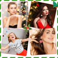 thumbnail image 3 of Kit para hacer aretes navideños con diamantes Remuuly, 12 pares, 3 of 6