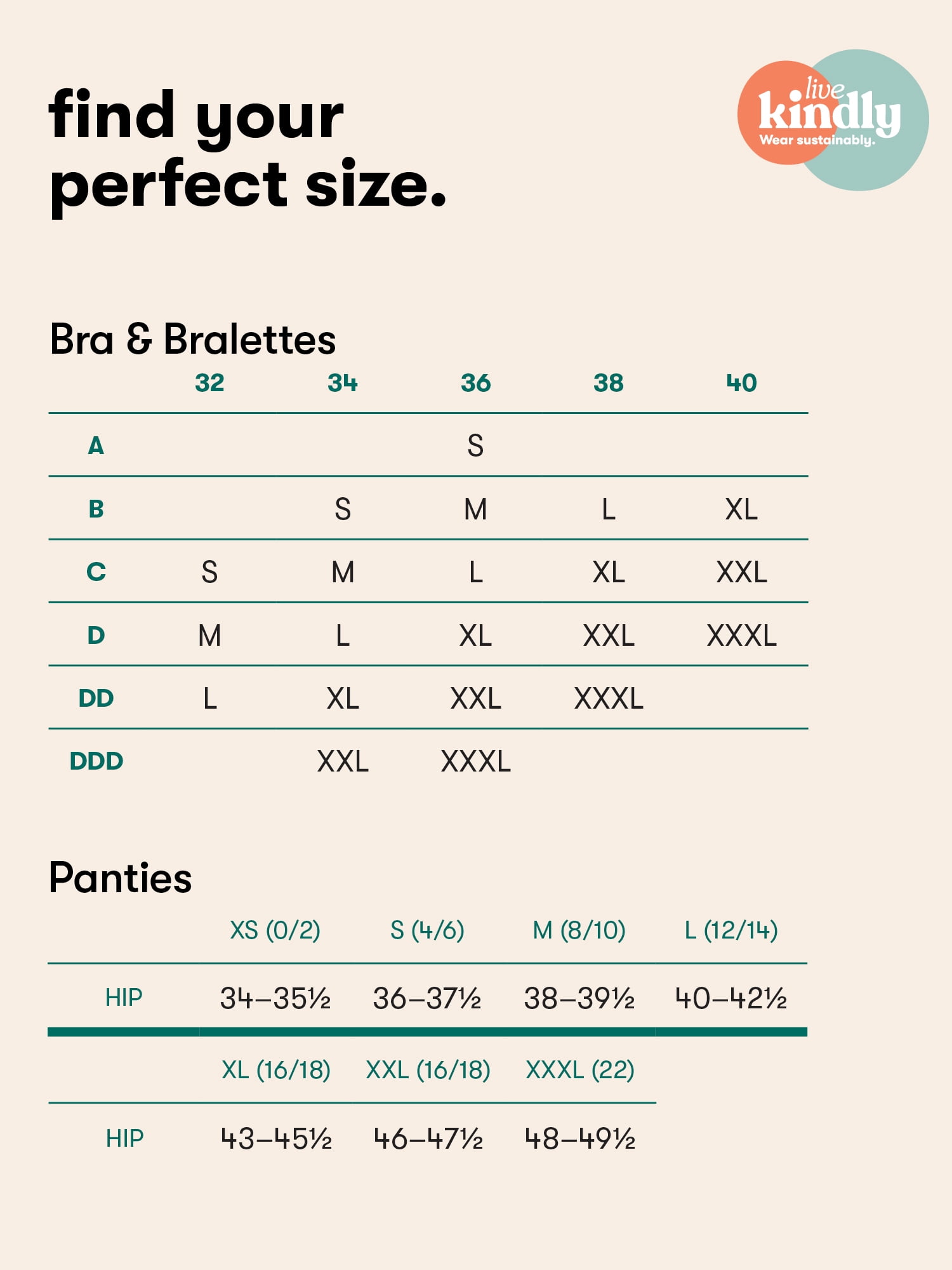 Kindly Yours Women’s So Comfy Bonded Wire Free Light Push Up Bra, Sizes S-XXXL