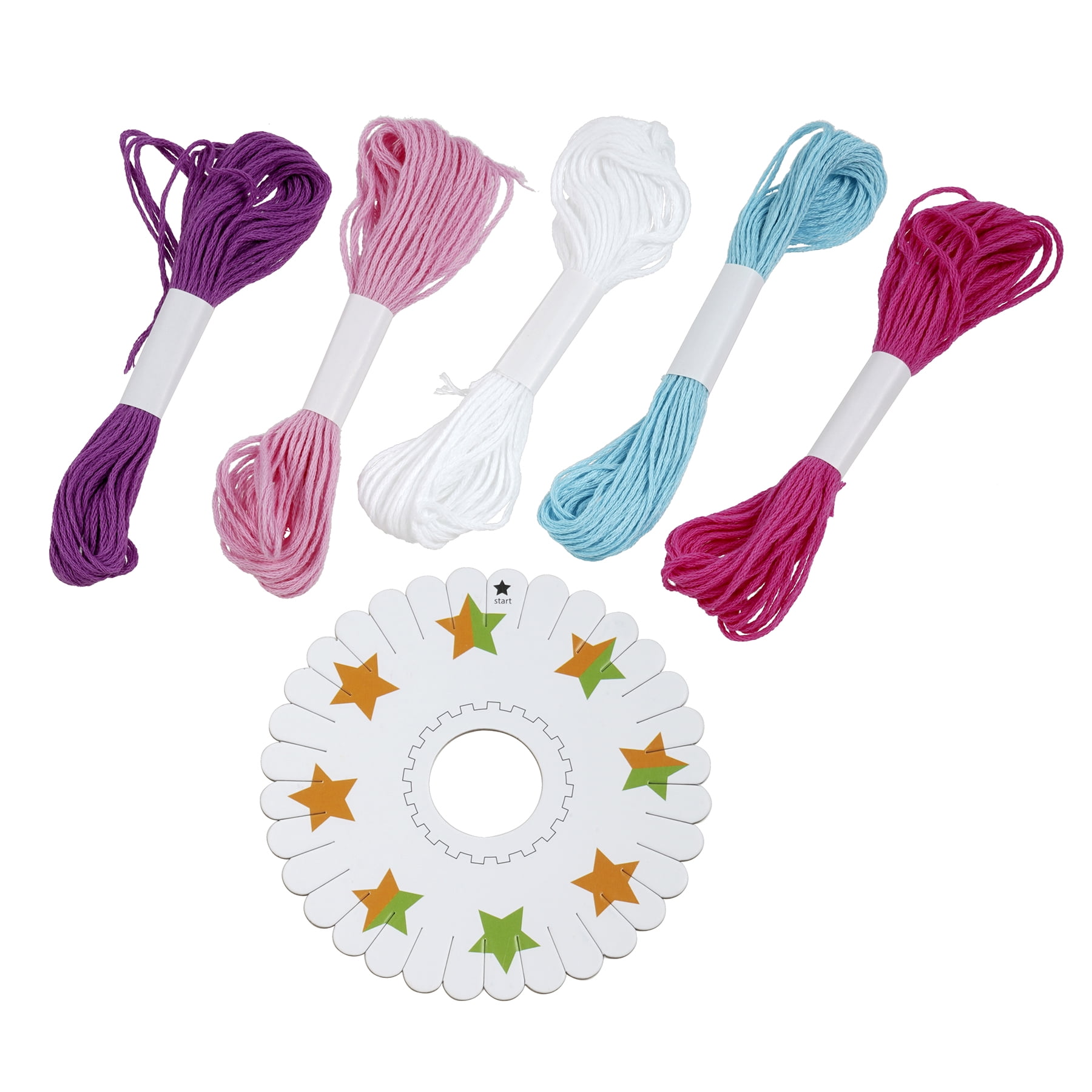 12 Pack: Unicorn Floss Friendship Bracelet Kit by Creatology