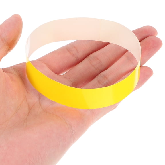 Homoyoyo Yellow Pet Collar with ID Tags for Cats and Dogs, 100 Pieces Adjustable