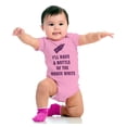 thumbnail image 4 of Bottle of House White Funny Babies Romper Boys or Girls Infant Baby Brisco Brands NB, 4 of 7