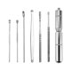 thumbnail image 1 of Kit de limpieza de oídos portátil 6 en 1, limpiador de oídos de acero inoxidable, removedor de cerumen, herramienta de limpieza de oídos en espiral con caja de almacenamiento., 1 of 1