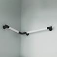 thumbnail image 2 of Auvergne 29" x 22" Right Angle Grab Bar in Matte Black, 2 of 4