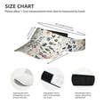 thumbnail image 4 of Bingfone Adjustable Empty Top Sun Visor for Women and Men-Watercolor Floral, 4 of 8