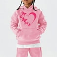 thumbnail image 2 of Ruyang Cute Heart Butterfly Hoodies for Teen Girls Oversized Pullover Hoodies Long Sleeve Fall Winter Hooded Sweatshirts, 2 of 5