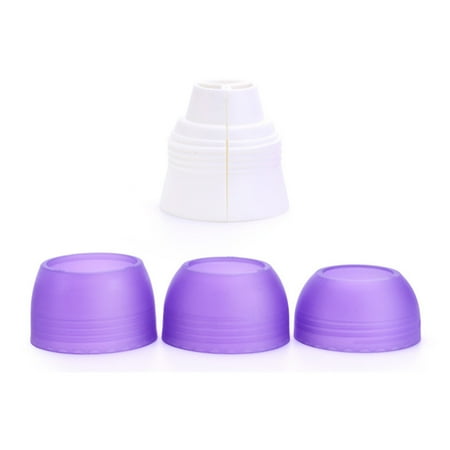 

VKEKIEO Color Plastics Swirl Cakes Decorating Coupler Cake Flower Pastrys Decoration