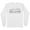 White, variant on Skyline Abu Dhabi Long Sleeve Shirt Unisex Large White