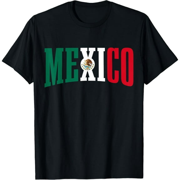 Mexico Sports Style Retro Mexican Flag Pride T-Shirt TShirt