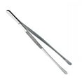 thumbnail image 3 of SWETRACE 1Pcs Silver Tongs Stainless Steel Bbq Grilling Utensils For Kitchen, 3 of 8