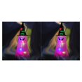 thumbnail image 2 of Bearachild Sombrero de Halloween brillante, luces LED para vacaciones, sombrero, decoración de fiesta, colgante, sombrero de brillante, Teufelsaugen leuchten rosarot 2piezas, 2 of 6