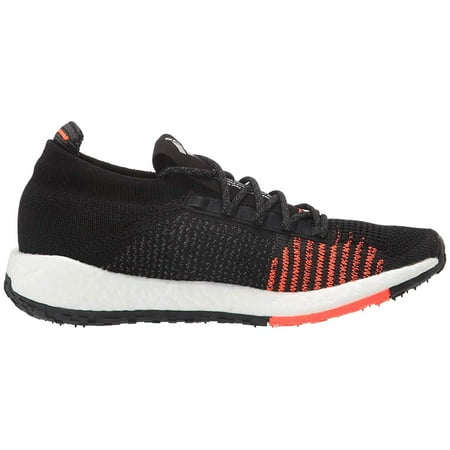 adidas Originals Mens PulseBOOST HD Running Shoes - Black/Grey/Solar Red - 13