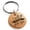 Rose, variant on Stainless Steel I Will Always Love You Engraved Small Medallion Circle Charm Keychain Keyring