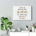 thumbnail image 6 of Scripture Walls  He Will Calm Zephaniah 3:17 Bible Verse Canvas Christian Wall Art Ready to Hang Unframed, 6 of 16