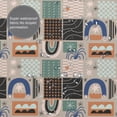 thumbnail image 6 of XMXT Waterproof Shower Curtain Liner with Iron Hooks, Abstract Art Geometric Prints Shower Curtains for Bathroom Decor Accessories, 72 x 72 inches, 6 of 8