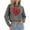 Women Valentines Sweatshirt-S24 Dark Gray, variant on Mifsaly Valentine Crop Hoodie Women Hearts Print Long Sleeve Hooded Sweatshirt Loose Dressy Casual Pullover Tops Girls Girlfriend Gifts Shirts Outdoor Travel Spring Loungewear S