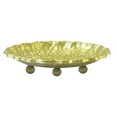 thumbnail image 2 of TopLLC Shoe Rack, Shoe Rack Organizer Vintage Wrought Iron Candle Tray Honeycomb Round Multi-functional Aromatherapy Candle Tray Base Decorative Storage Tray A tray, 2 of 5